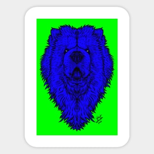 CHOW CHOW .3 Sticker